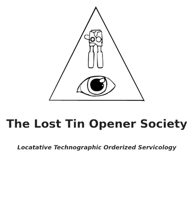 Image of The Lost Tin Opener Society website